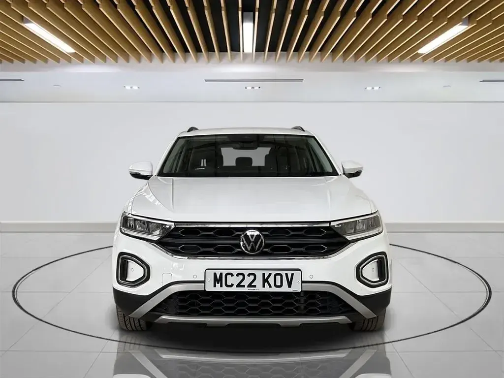 Used VW T-Roc S 110 HP (80 kW) 2022 White SUV