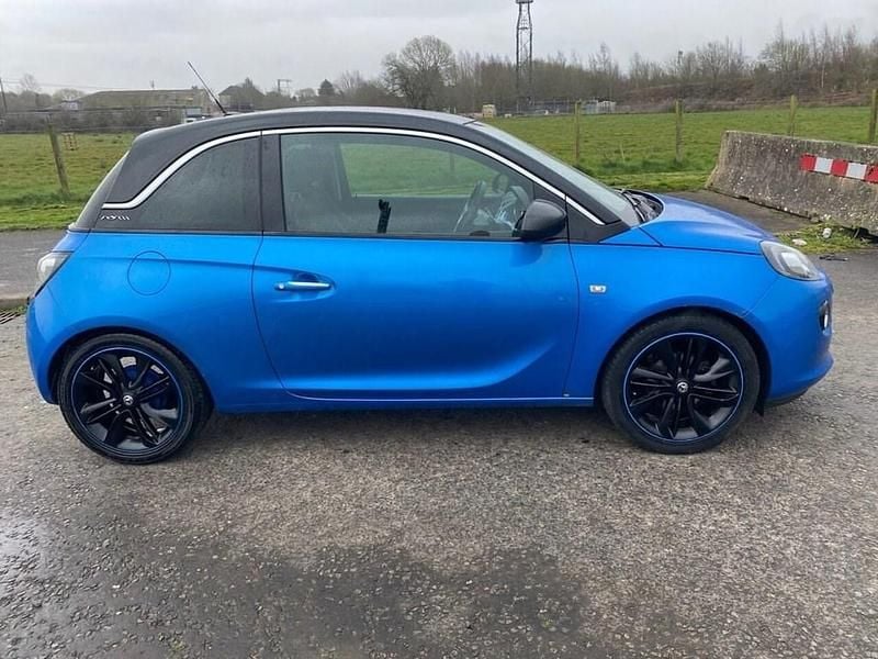 Used Vauxhall Adam Glam 70 HP (51 kW) 2015 Blue Hatchback