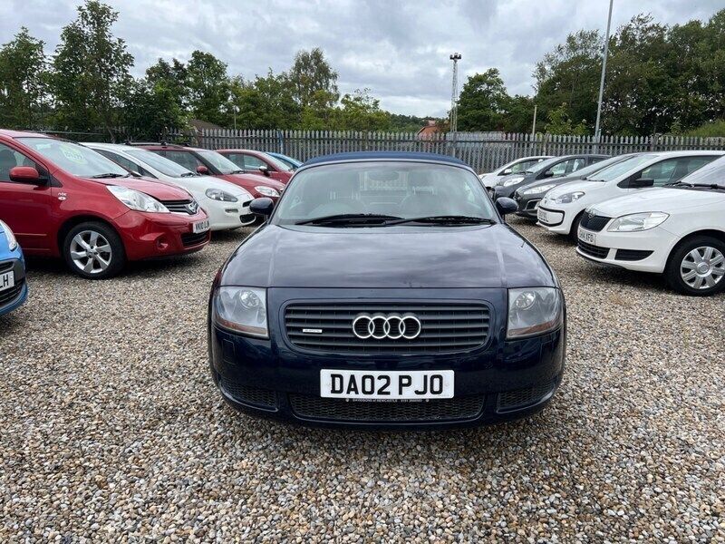 Used Audi TT 2002 Blue Cabriolet
