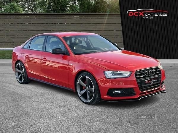 Red Used 2015 Audi A4 Black Edition Sedan | £8,995 (Fair price) - Image 1/4