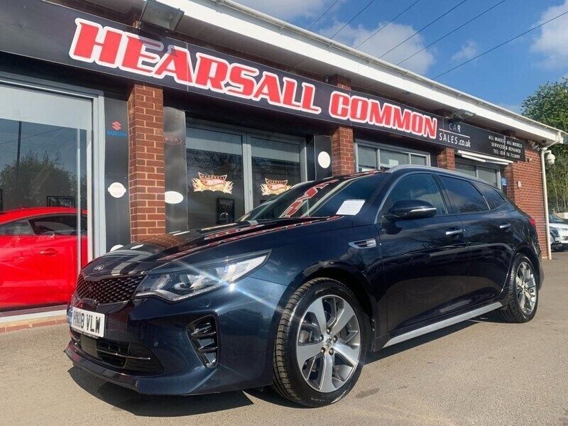 Blue Used 2018 Kia Optima 2 Estate | £8,500 (Fair price) - Image 1/4