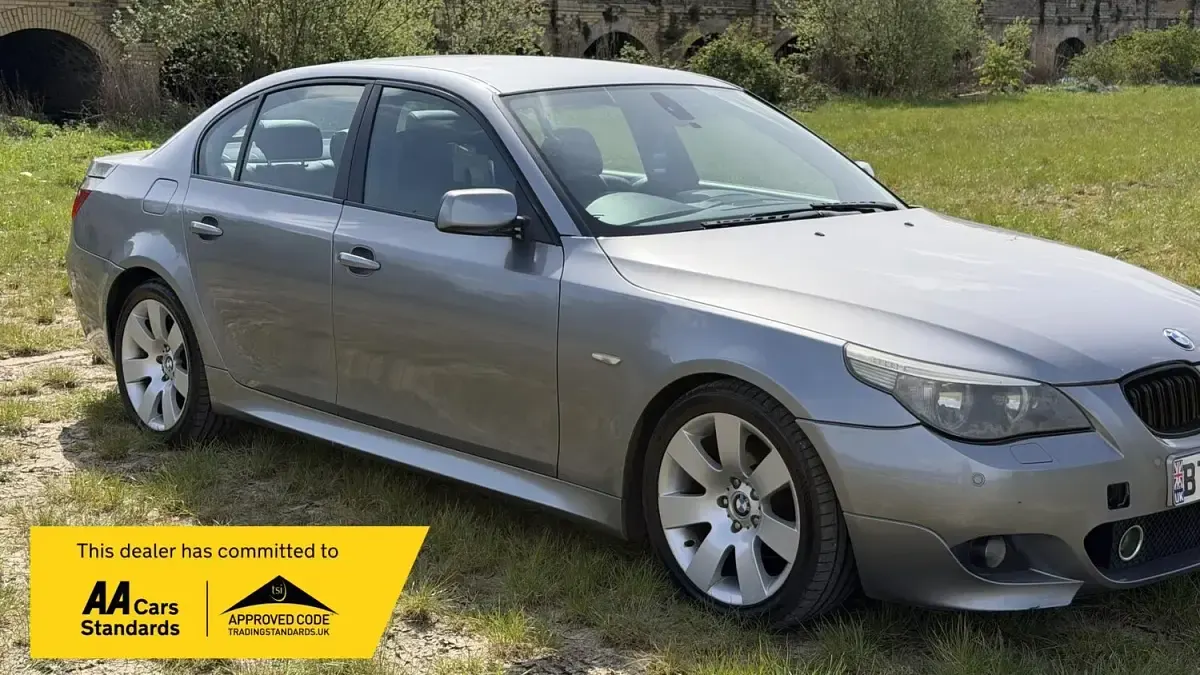 Used BMW 525 M Sport 177 HP (130 kW) 2007 Grey Sedan