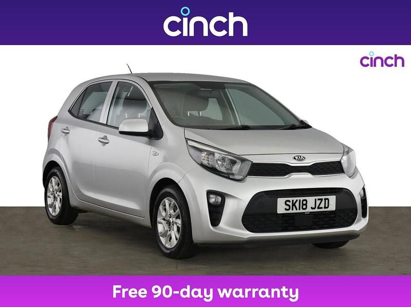 Silver Used 2018 Kia Picanto 2 Hatchback | £8,499 (Fair price) - Image 1/3