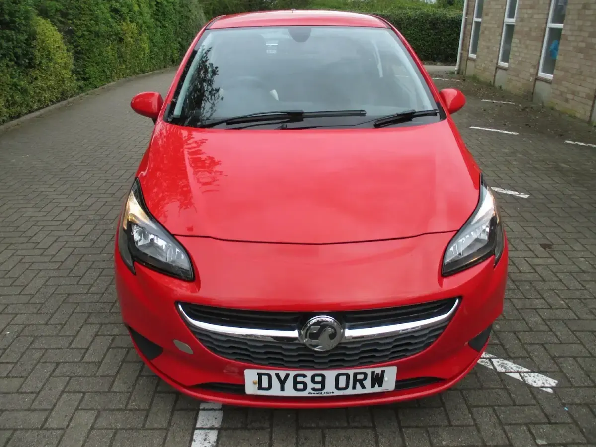 Used Vauxhall Corsa 75 HP (55 kW) 2019 Red Hatchback