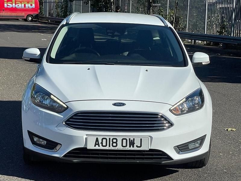 Used Ford Focus Titanium 2018 White Estate