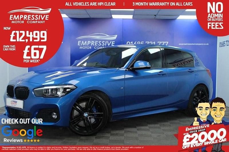 Blue Used 2018 BMW 118 M Sport Hatchback | £12,499 (A bit pricey) - Image 1/4