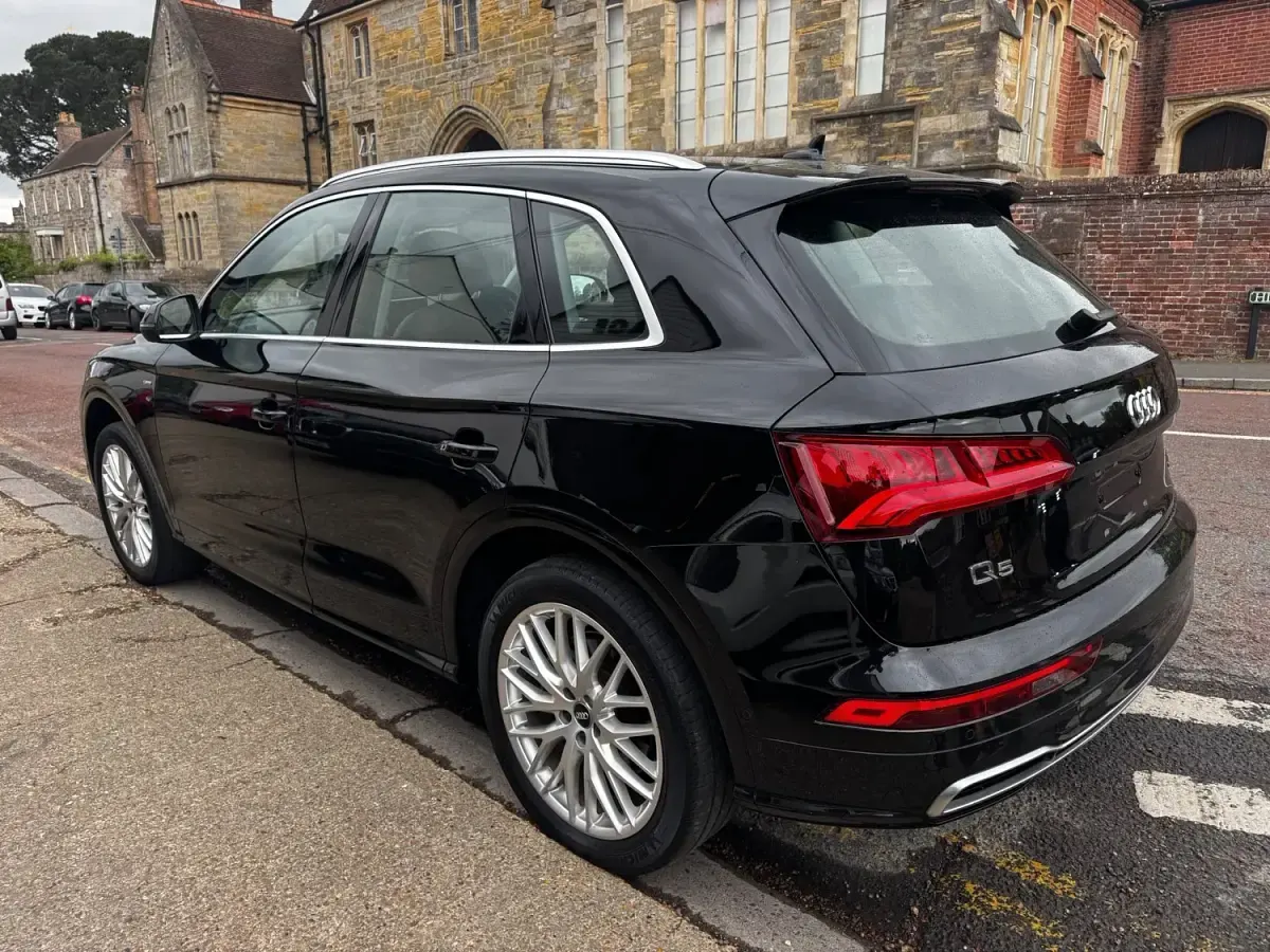 Begagnad Audi Q5 S-Line 2017 Svart SUV