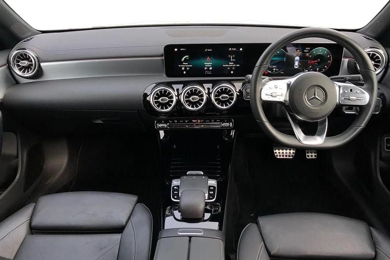 Used Mercedes CLA180 AMG Line Premium 136 HP (100 kW) 2020 White Sedan