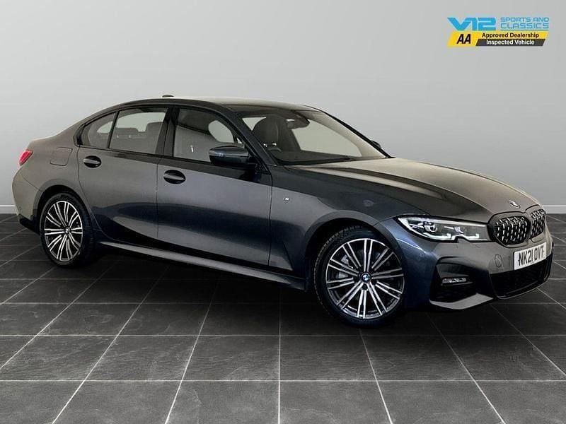 Grey Used 2021 BMW 330e M Sport Sedan | £19,795 (Good price) - Image 1/2