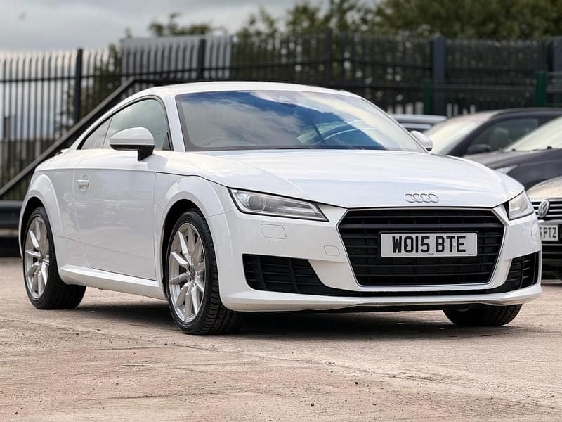 White Used 2015 Audi TT Sport Coupe | £9,498 (Good price) - Image 1/4