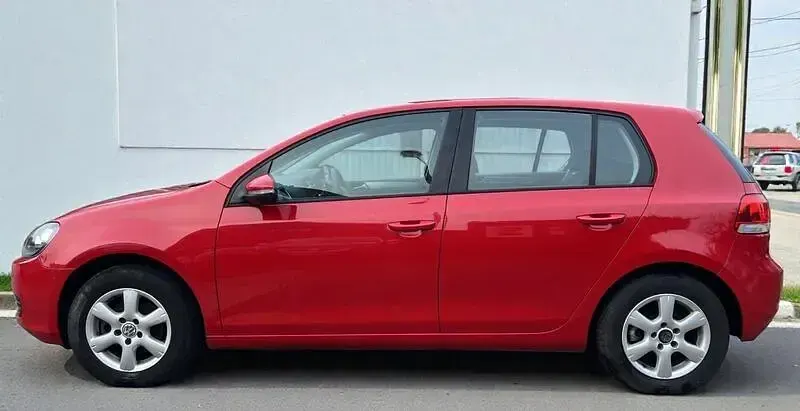 Used VW Golf VI S 105 HP (77 kW) 2011 Red Hatchback