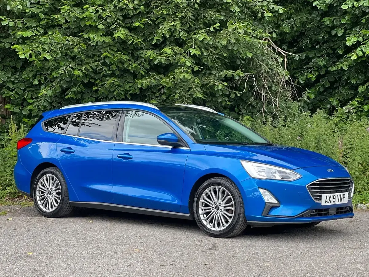 Used Ford Focus Titanium X 2019 Blue Estate