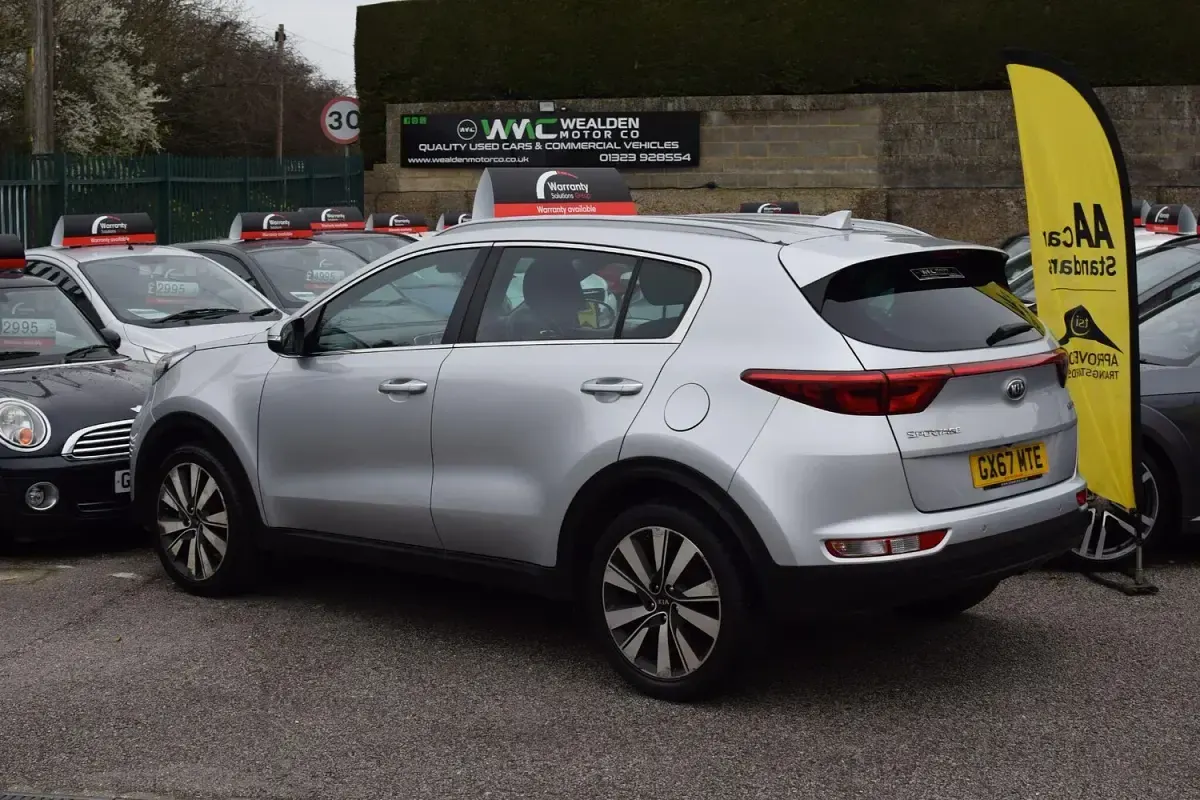 Used Kia Sportage 115 HP (84 kW) 2017 Silver SUV