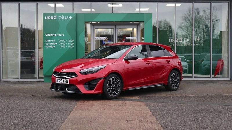 Used Kia Ceed GT-Line 158 HP (116 kW) 2023 Red Hatchback