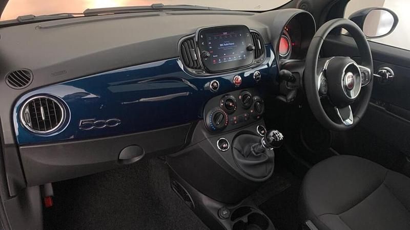 Blue Used 2023 Fiat 500 S Hatchback | £9,570 (Fair price) - Image 1/4