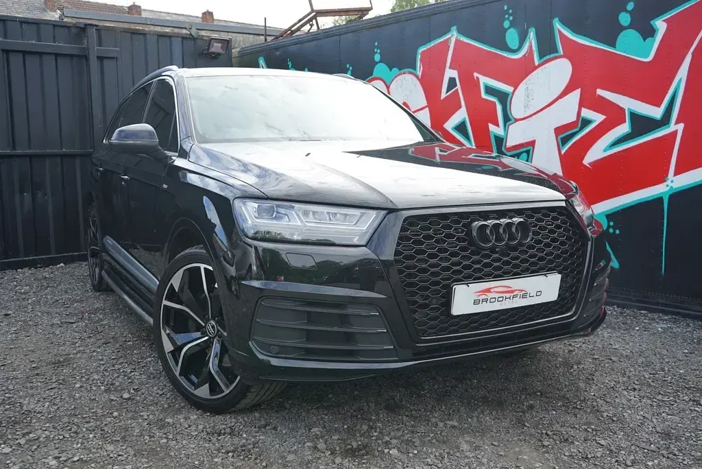 Used Audi Q7 S-Line 272 HP (200 kW) 2016 Black SUV