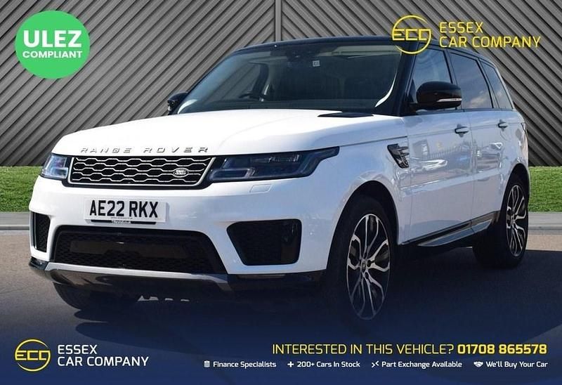 White Used 2022 Land Rover Range Rover Sport HSE SUV | £42,990 - Image 1/4