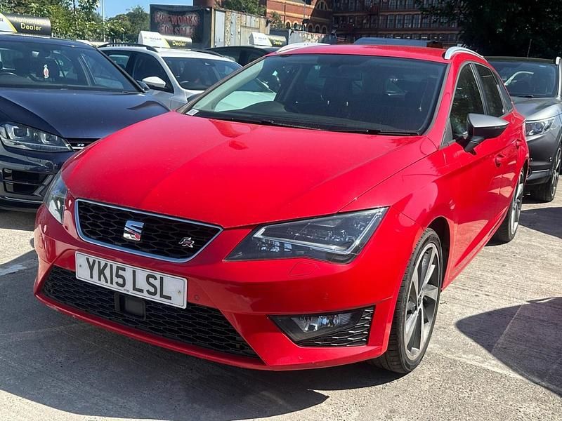 Used Seat Leon FR 2015 Red Estate
