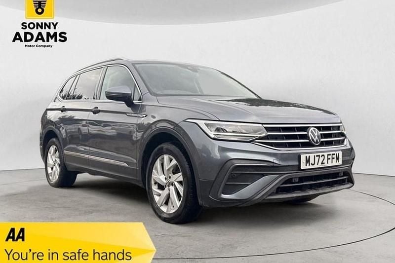 Grey Used 2022 VW Tiguan Allspace S SUV | £20,490 (Good price) - Image 1/1