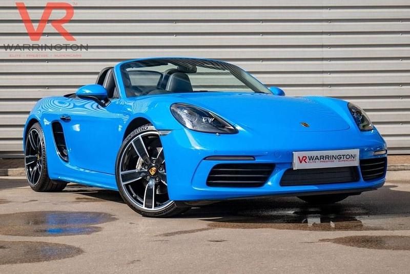 Blue Used 2022 Porsche Boxster Cabriolet | £48,507 (Fair price) - Image 1/3