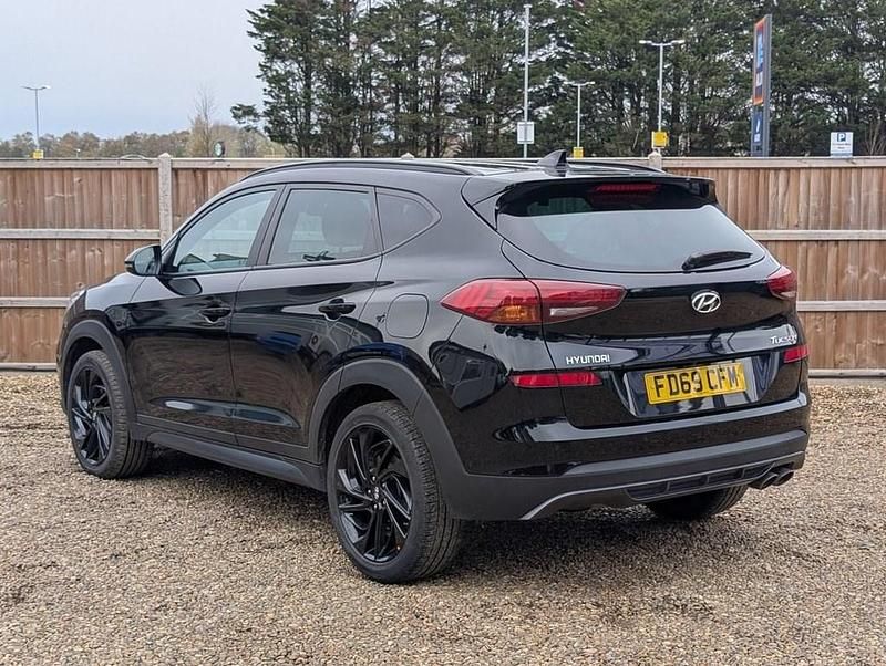 Used Hyundai Tucson N Line 177 HP (130 kW) 2019 Black SUV