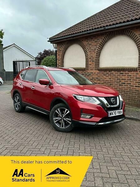 Red Used 2020 Nissan X-Trail N-Connecta SUV | £9,999 (Super price) - Image 1/3
