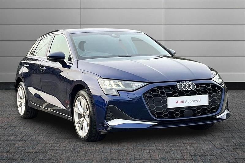 Used Audi A3 Sport 150 HP (110 kW) 2025 Navarra blue Hatchback