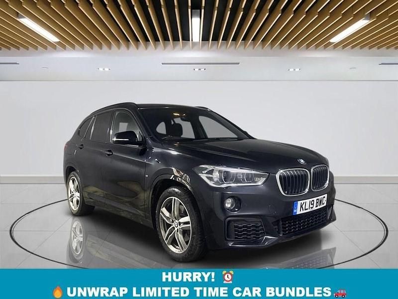 Black Used 2019 BMW X1 M Sport SUV | £15,549 (Good price) - Image 1/4