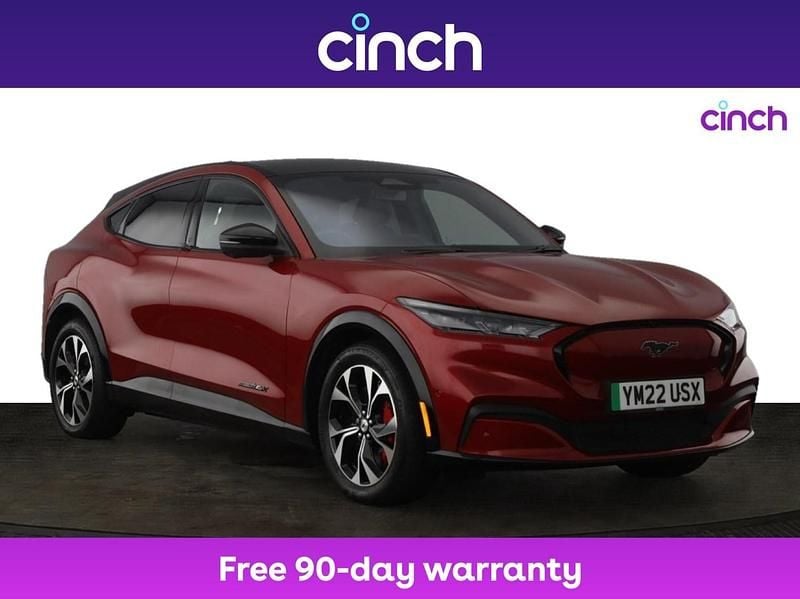 Red Used 2022 Ford Mustang Mach-E Extended Range SUV | £25,499 (Good price) - Image 1/3
