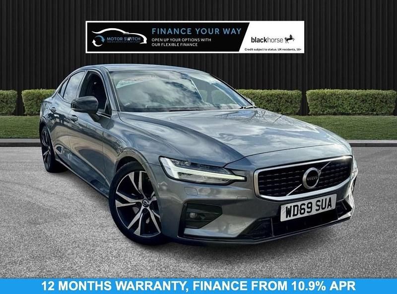 Grey Used 2020 Volvo S60 R-Design Sedan | £14,395 (Fair price) - Image 1/3