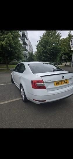 Used Skoda Octavia SE L 150 HP (110 kW) 2017 White Hatchback