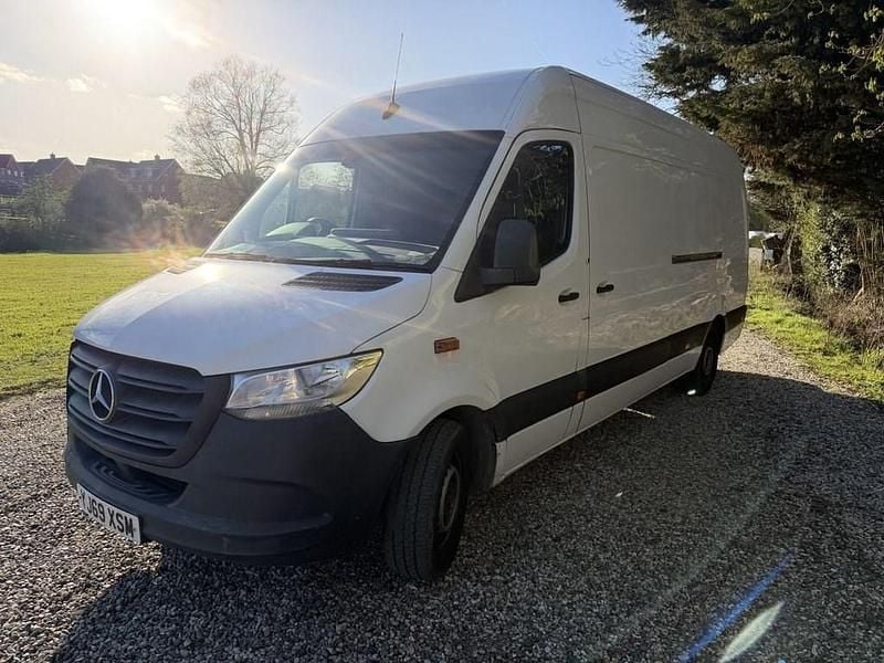 Used Mercedes Sprinter 114 HP (83 kW) 2019 White Van