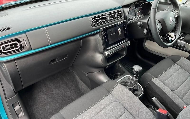 Used Citroën C3 PureTech 110 HP (80 kW) 2022 Blue Hatchback