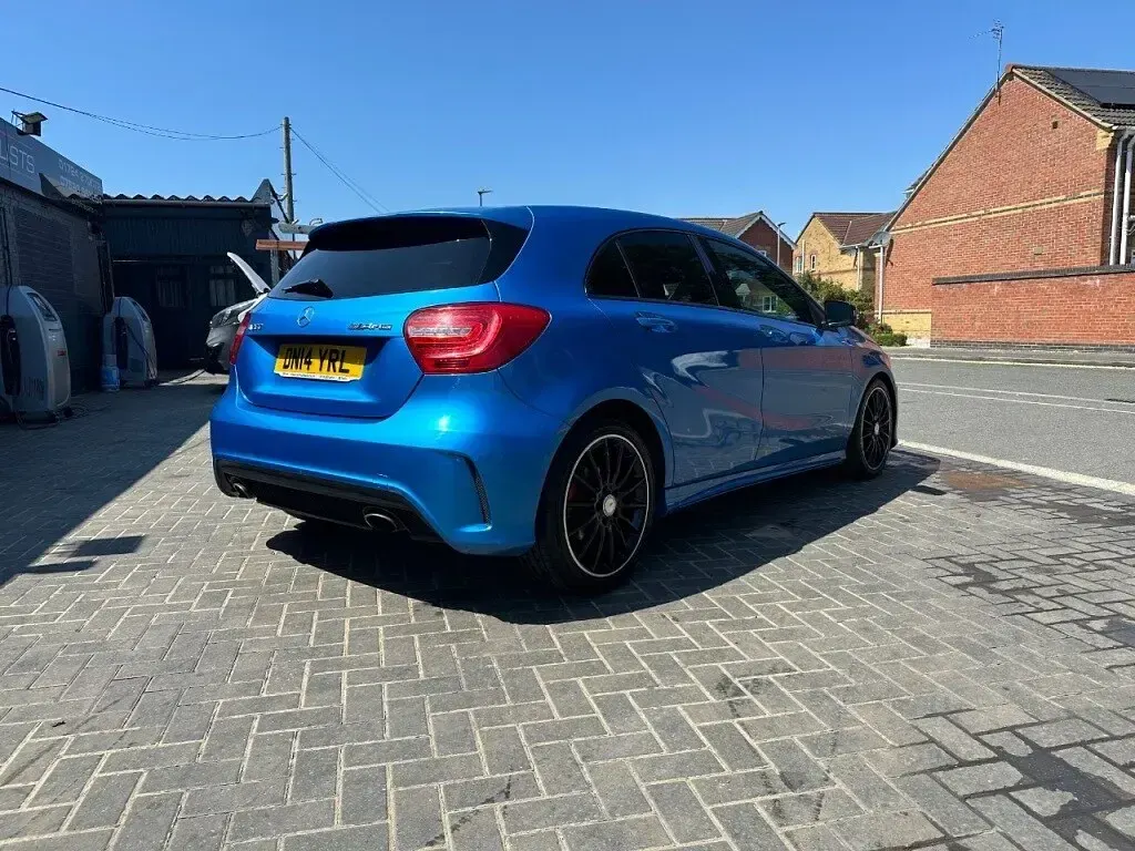 Used Mercedes A200 AMG 2014 Blue Hatchback