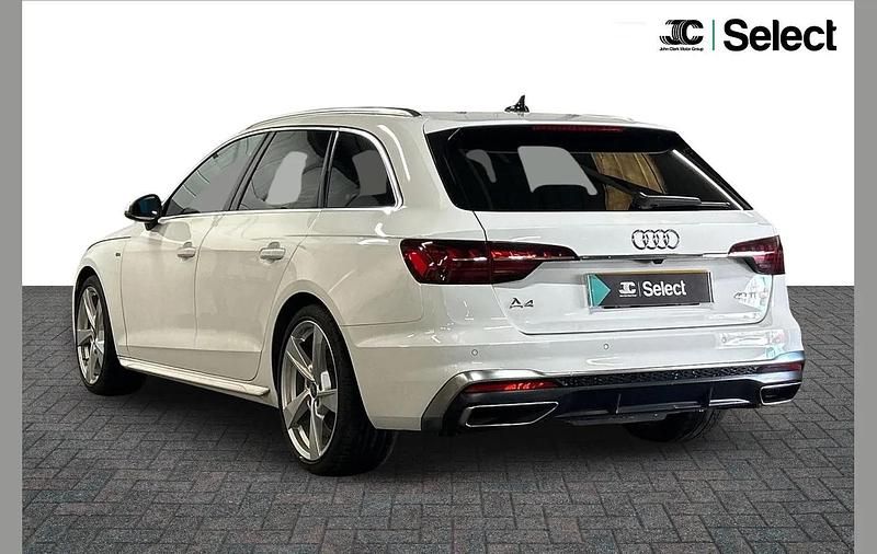Used Audi A4 S-Line 200 HP (147 kW) 2024 White Estate