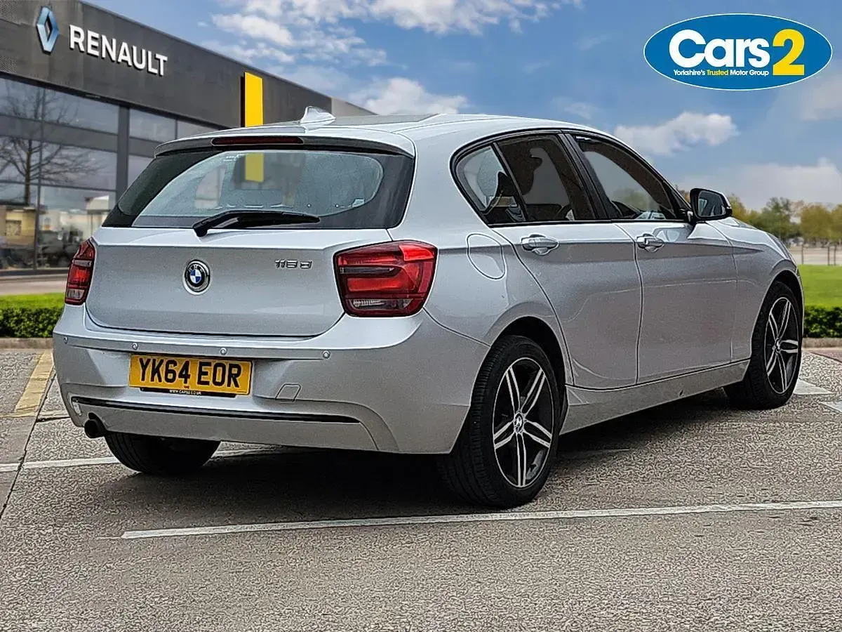 Used BMW 116 Sport Line 2014 Silver Hatchback