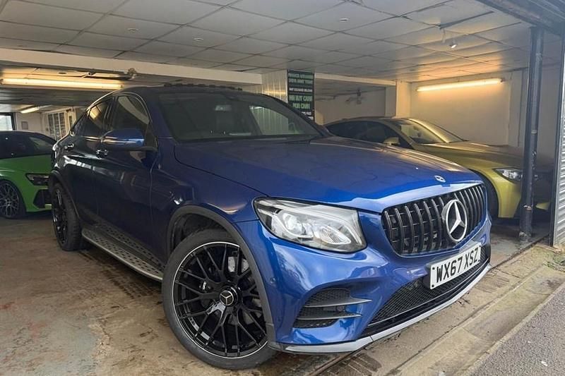 Used Mercedes GLC350 AMG Line Premium 2017 Blue Coupe