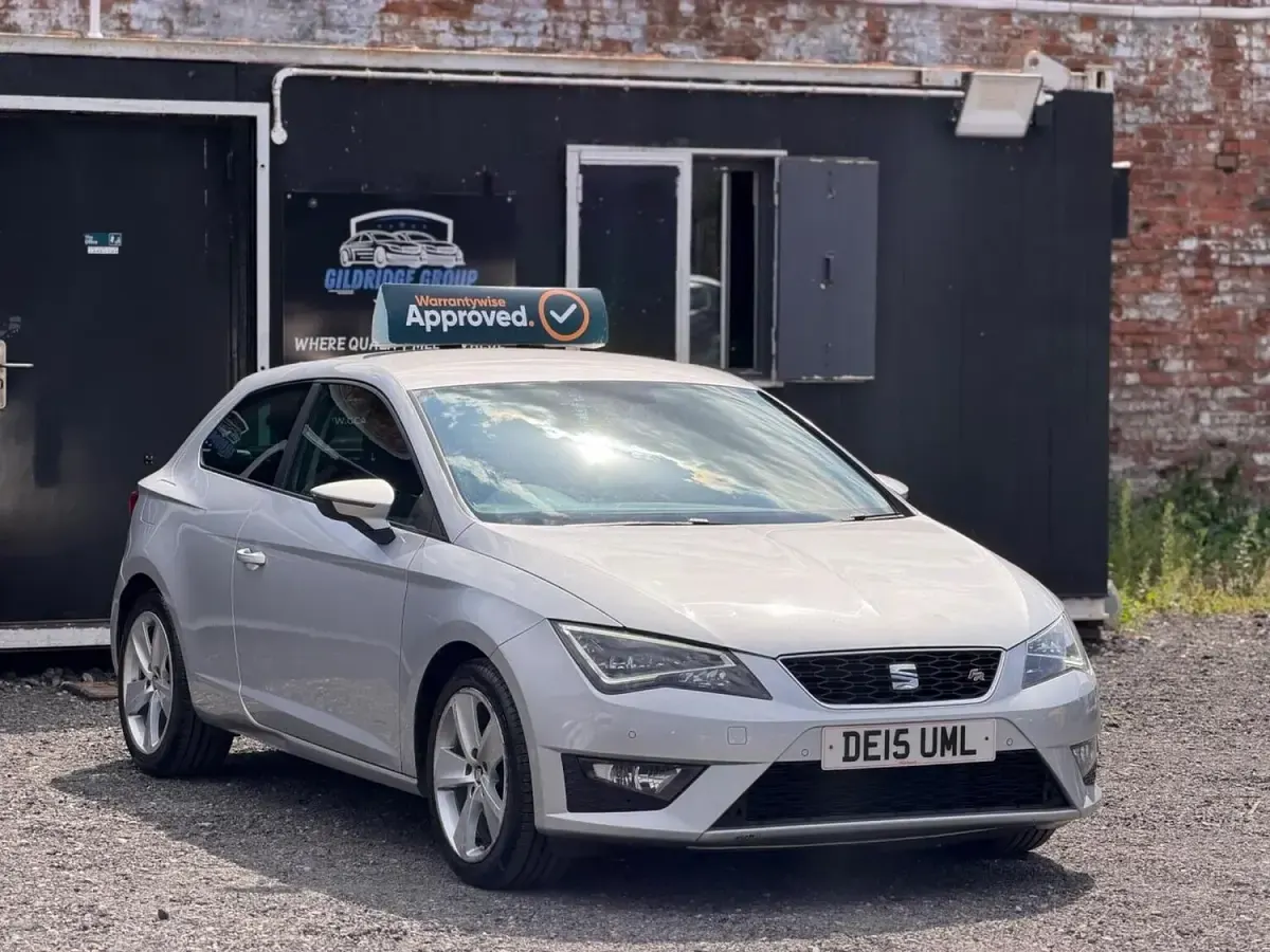 Used Seat Leon FR Sport 2015 Silver Coupe