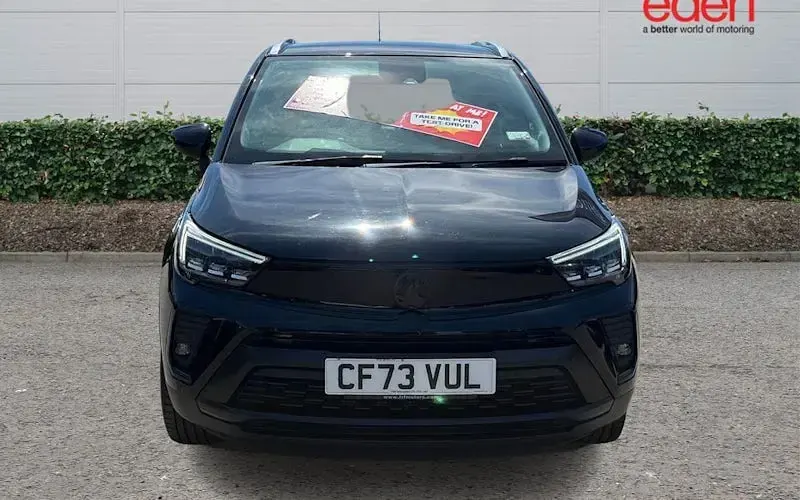 Used Vauxhall Crossland Ultimate 110 HP (80 kW) 2023 Black SUV