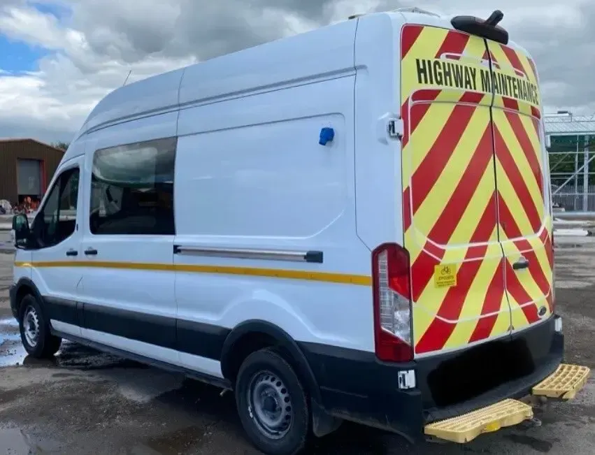 Used Ford Transit 130 HP (95 kW) 2019 White Van