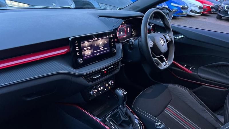 Used Skoda Fabia Monte Carlo 150 HP (110 kW) 2024 Moon white metallic Hatchback