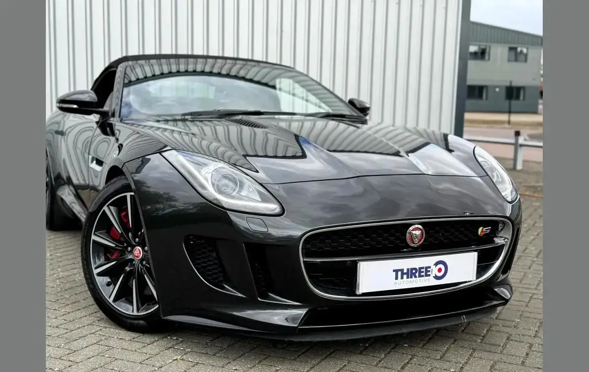 Used Jaguar F-Type Supercharged 375 HP (275 kW) 2016 Grey Cabriolet