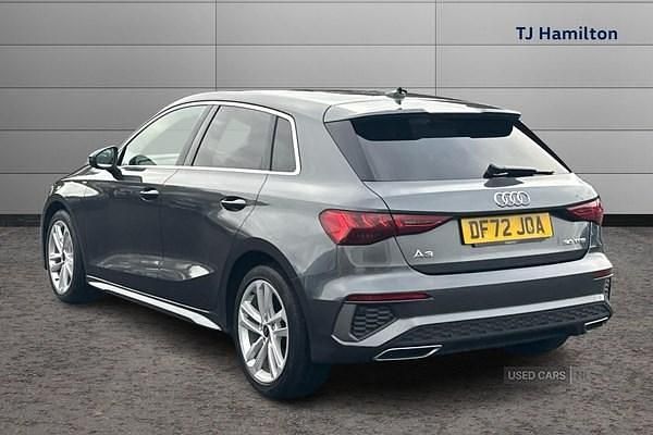 Used Audi A3 S-Line 110 HP (80 kW) 2023 Grey Hatchback