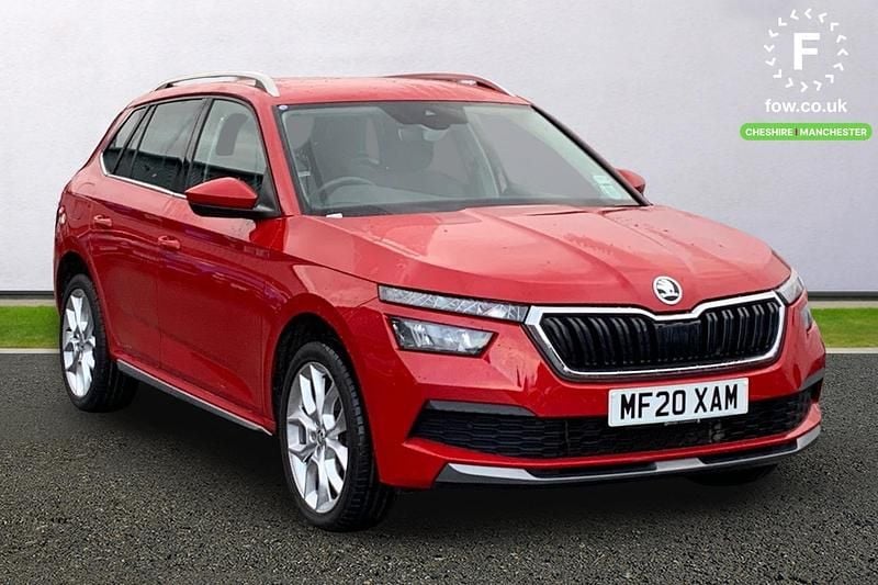 Red Used 2020 Skoda Kamiq SE L SUV | £14,399 (Good price) - Image 1/3