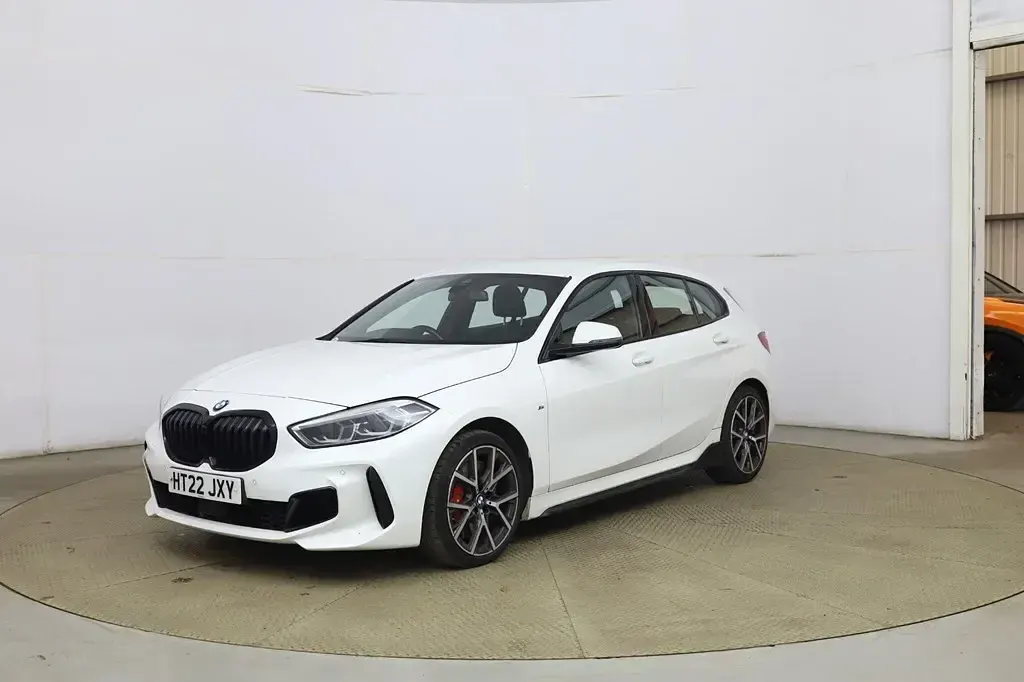 Used BMW 128 Impressive 2022 White Hatchback