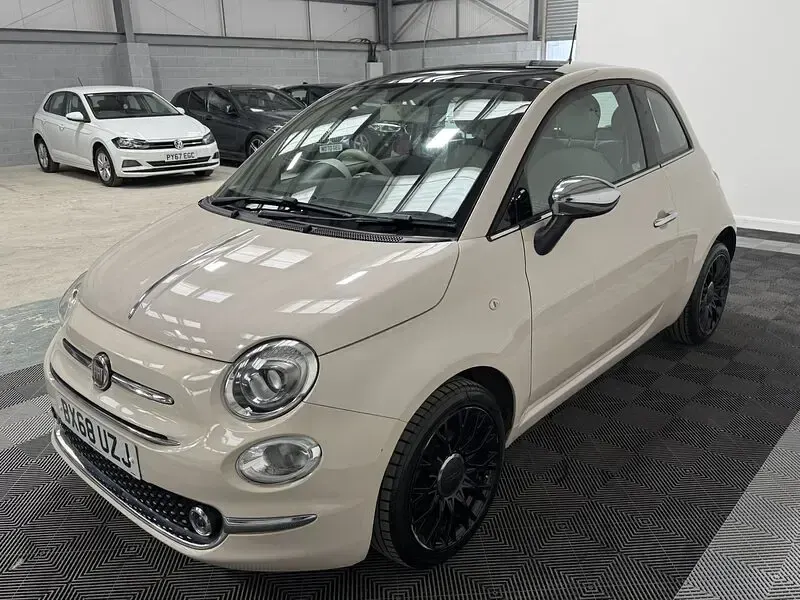 Used Fiat 500 Collezione 69 HP (50 kW) 2018 Grey Hatchback