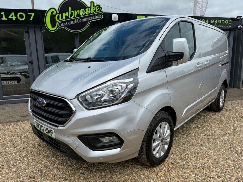 Silver Used 2020 Ford Transit Custom Limited Van | £14,495 (Fair price) - Image 1/3