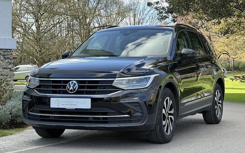 Used VW Tiguan Active 150 HP (110 kW) 2021 Black SUV