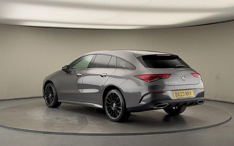 Used Mercedes CLA250e Shooting Brake AMG line 218 HP (160 kW) 2022 Mountain grey Estate