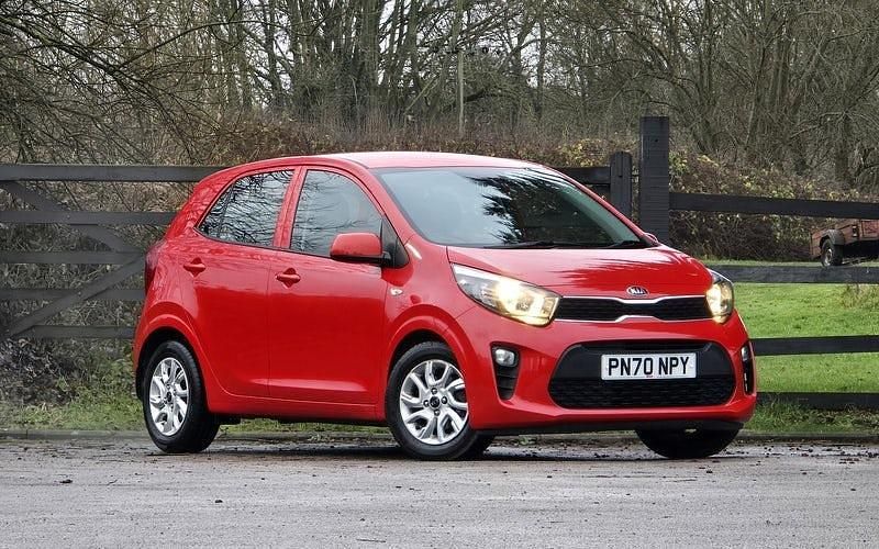 Used Kia Picanto 67 HP (49 kW) 2020 Red Hatchback